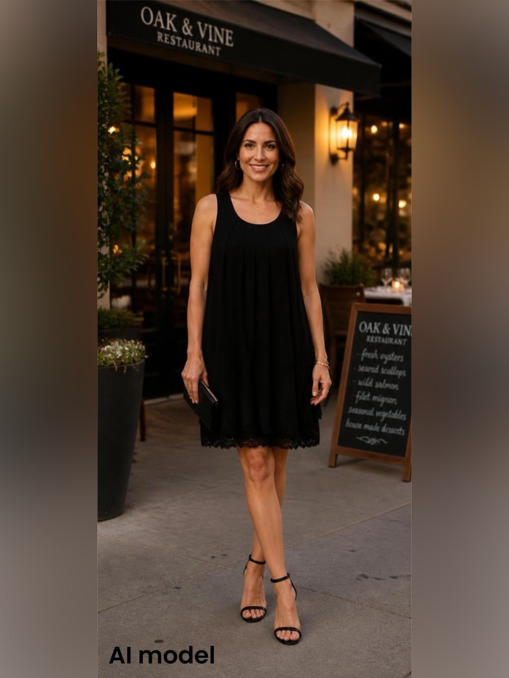 Jessica Simpson Black Dress